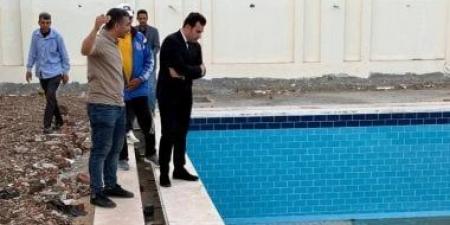 حمام سباحة نصف أوليمبي بمركز شباب فارسكور.. والافتتاح التجريبي قريبا
