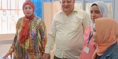 وكيل الطب الوقائى يتابع تجهيز العيادة الخارجية بمنطقة الشيخ زايد بجمصة