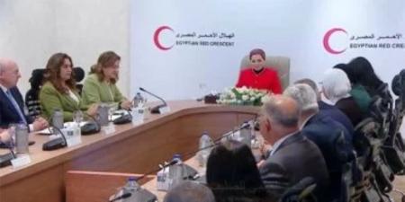 اليوم العالمى للصليب الأحمر والهلال الأحمر بحضور السيدة انتصار السيسى.. فيديو - تكنو بلس
