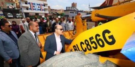 إصلاح معدات بحملة ميكانية في مجلس دسوق بحضور محافظ كفر الشيخ.. فيديو