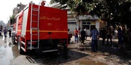إخماد حريق غرفة حارس عقار بمدينة نصر بدون إصابات