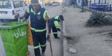 رفع 640 طن مخلفات بلدية وتجمعات قمامة في حملة نظافة بالمنصورة