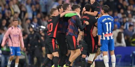 برشلونة يتوج بالدوري الإسباني للمرة الـ28 في تاريخه بالفوز على إسبانيول - تكنو بلس