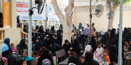 حزب "مستقبل وطن" بسوهاج ينظم قافلة طبية مجانية بالبلابيش شملت الكشف والعلاج لـ1630 مواطناً