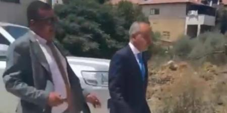 لحظة إطلاق إسرائيل النار على وفد دبلوماسى يضم سفير مصر.. فيديو وصور - تكنو بلس