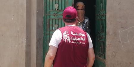 أبو العنين عضو التحالف الوطنى تواصل توزيع اللحوم ببنى سويف بمناسبة عيد الاضحى
