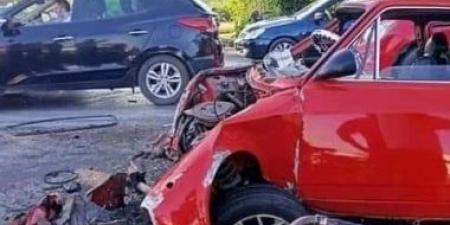 كان رايح يصلى العيد.. مصرع صيدلى فى انقلاب سيارة ملاكى ببنى سويف