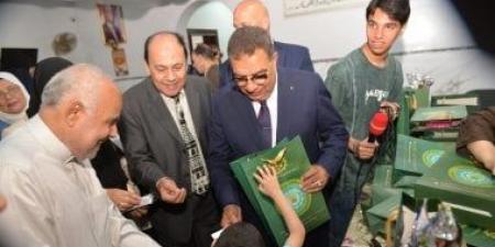 محافظ الدقهلية يزور دار المساعى للأيتام بالمنصورة: "جئنا نشارككم فرحة العيد"