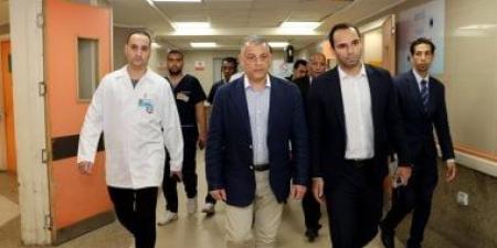 محافظ الإسماعيلية يتفقد المجمع الطبى بحى ثالث فى أول أيام عيد الأضحى