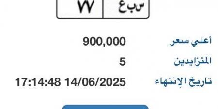 بوابة
مرور
مصر
الإلكترونية
تطرح
لوحة
مميزة
بـ
900
ألف
جنية - تكنو بلس