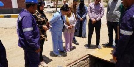 حصول محطة الصرف الصحى بطما فى سوهاج على شهادة الادارة الفنية المستدامة