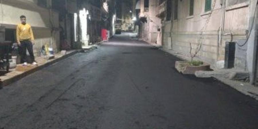 محافظ الإسكندرية يكلف مديرية الطرق بسرعة رصف وترميم الأسفلت المتهالك بالعجمى