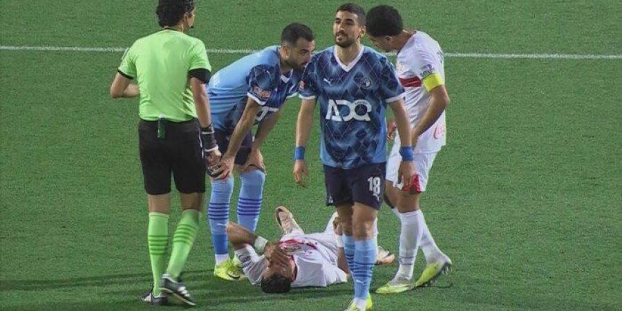 طبيب
      الزمالك
      يكشف
      تفاصيل
      إصابة
      ثلاثي
      الفريق
      خلال
      مواجهة
      بيراميدز - تكنو بلس