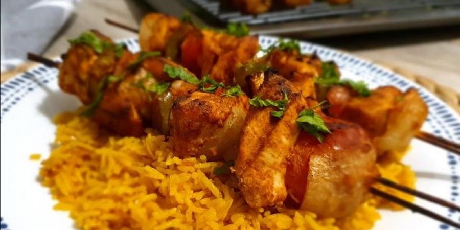 طريقة
تحضير
شيش
طاووق
مع
الأرز
والخضروات - تكنو بلس