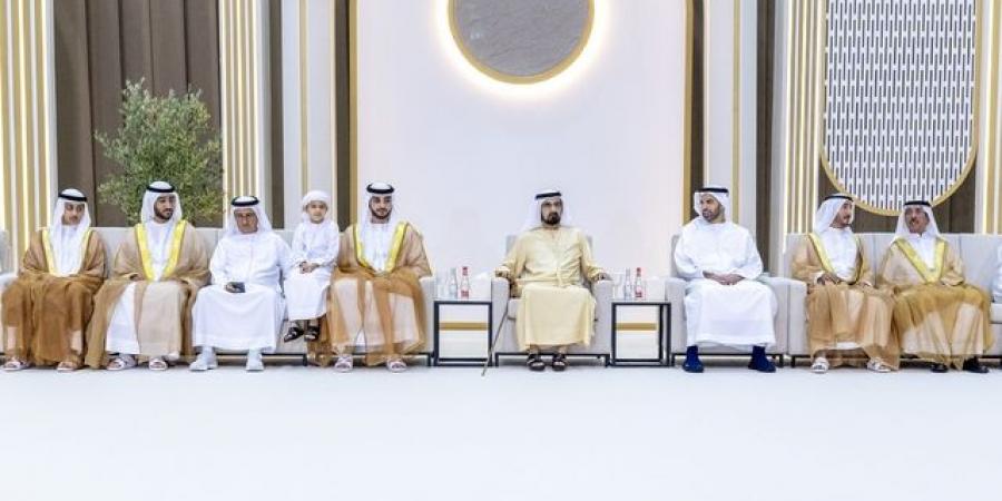 محمد بن راشد يحضر أفراح آل مكتوم في دبي (فيديو) - تكنو بلس