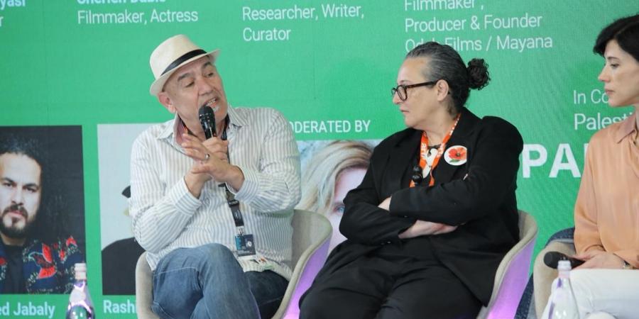 مي
عودة
بندوة
السينما
الفلسطينية
بمهرجان
كان:
الوضع
أصبح
أكثر
تحديًا
للصناع - تكنو بلس