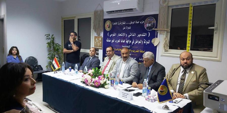 أحمد التايب فى ندوة "حماة وطن": نحتاج نخبة حقيقية تقود معركة الوعى
