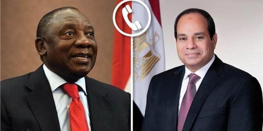 هاتفيًا..
      مصر
      و
      جنوب
      إفريقيا
      تبحثان
      سبل
      تعزيز
      الأمن
      والاستقرار
      في
      القارة - تكنو بلس