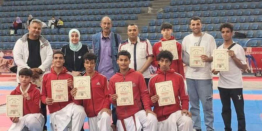 إنجاز
جديد
لأبطال
مطروح 
للكاراتيه في 
بطولة
دوري
الأندية
للدرجة - تكنو بلس