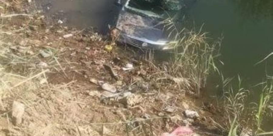 مصرع شخص وإصابة آخر مجهول الهوية إثر انقلاب سيارة فى ترعة بالدقهلية