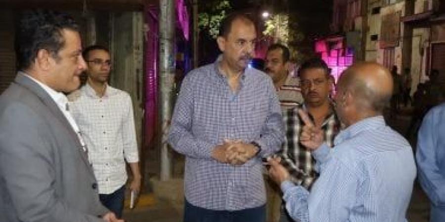 محافظ سوهاج يتفقد مشروعات التطوير والتجميل بمدينة ناصر وشارع سوهاج أسيوط