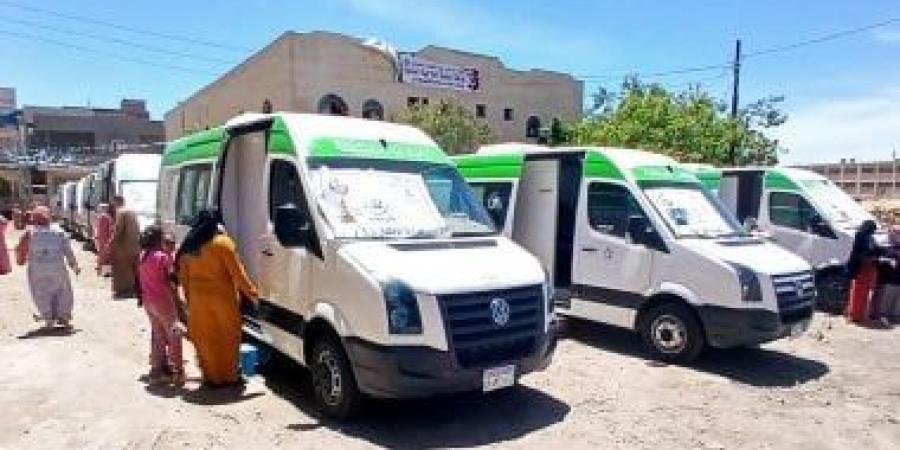 محافظ الدقهلية: استفاد 1522 مواطنا من القافلة الطبية المجانية بقرية أبو ماضى
