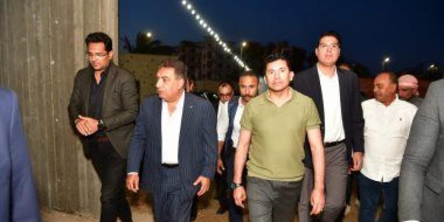 وزير الشباب والرياضة ومحافظ الدقهلية يفتتحان المرحلة الأولى لنادي المنصورة الجديد