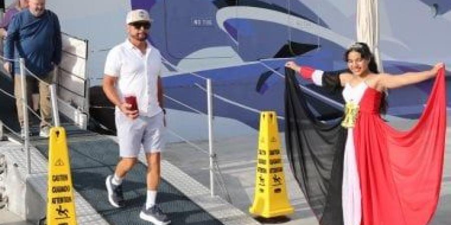 ميناء الإسكندرية يستقبل السفينة السياحية العملاقة Ms Norwegian Viva