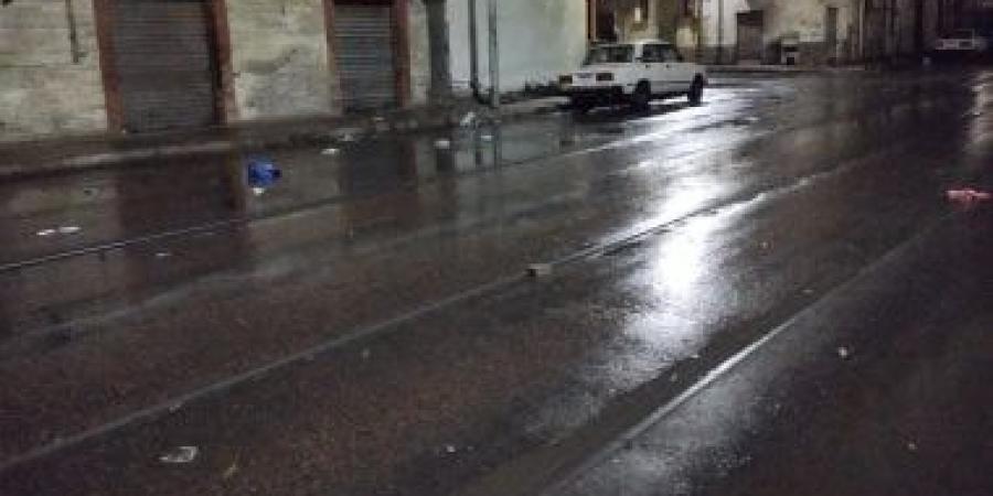 تخفيف ضغوط مياه الشرب في عدد من مناطق غرب الإسكندرية والمنتزه لتصريف الأمطار