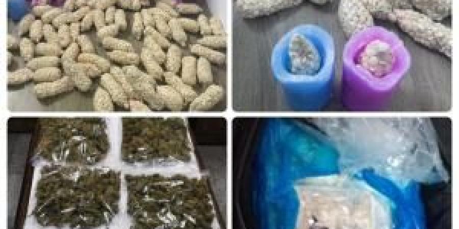 ضبط
      32
      مروجًا
      وتاجرًا
      وإحباط
      تهريب
      25
      ألف
      حبة
      داخل
      شموع
      و16
      كغم
      "كريستال"
      -
      صور - تكنو بلس