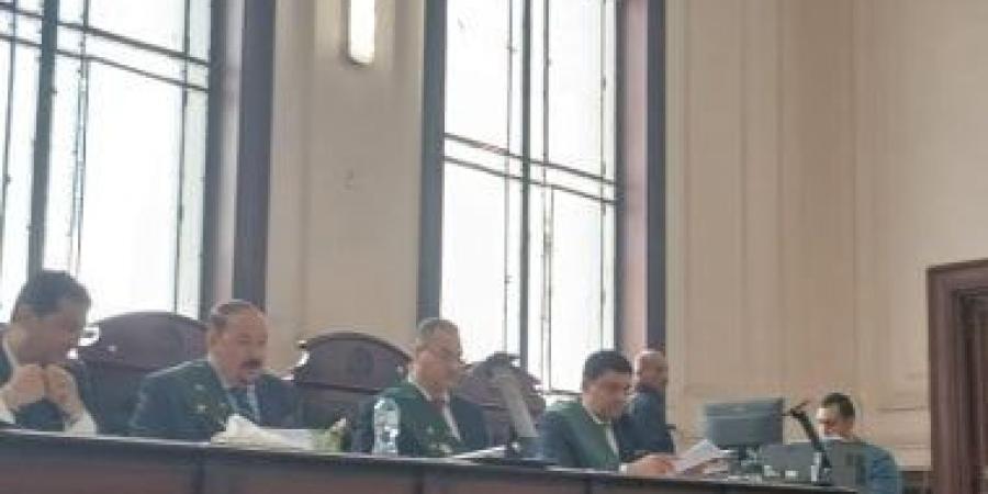 لحظة الحكم بالإعدام على قاتل مسنة وسرقتها في الإسكندرية