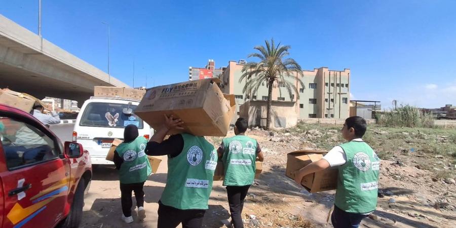 التحالف الوطنى للعمل الأهلى يوزع 2000 وجبة غذائية على الأسر الأولى بالرعاية فى البحيرة