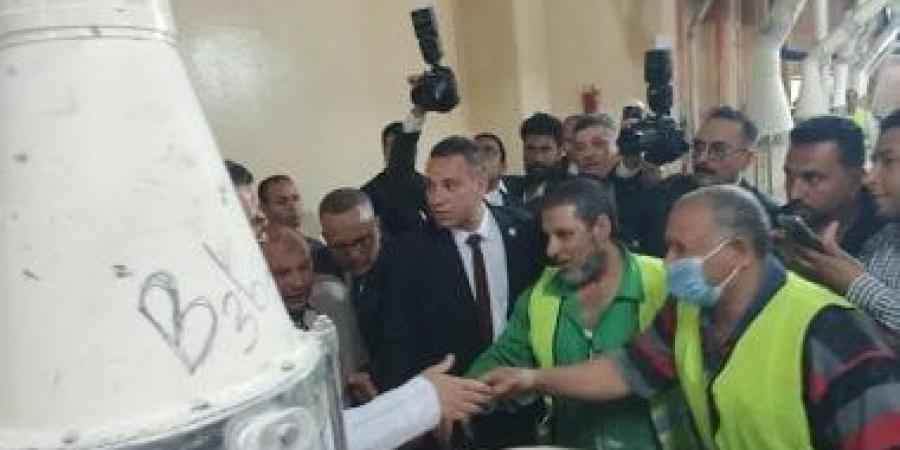 وزير التموين يتفقد صومعة ومطحن سندوب ويؤكد: محور حيوى لتأمين القمح