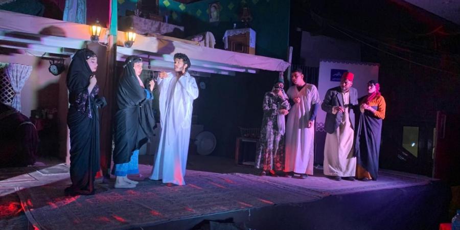 طلاب جامعة كفر الشيخ يقدمون عروضا إبداعية فى الملتقى المسرحى