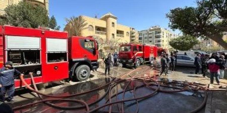 السيطرة على حريق فى محل تجارى بدمنهور دون إصابات