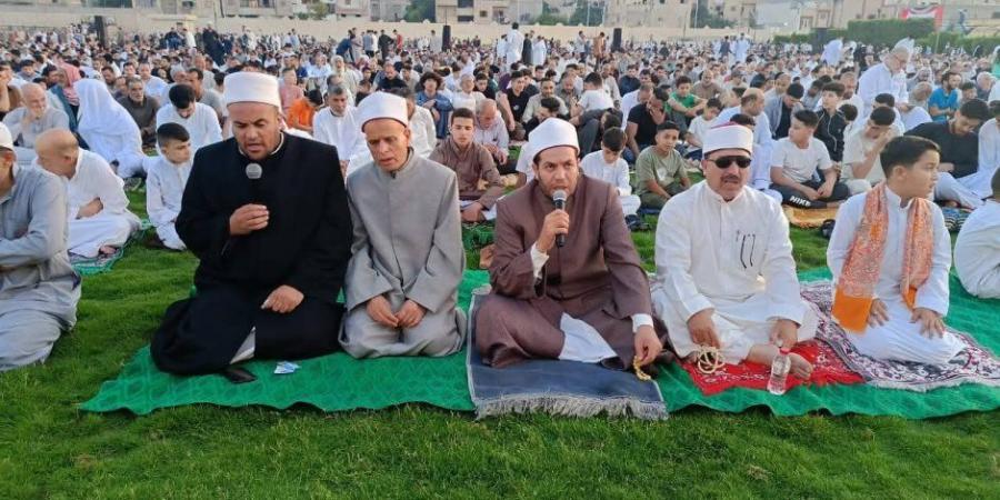مدير أوقاف شمال سيناء يؤدي صلاة العيد وسط  المواطنين وأبنائهم بمركز شباب العريش.. صور - تكنو بلس