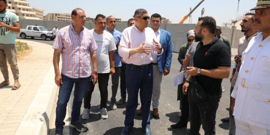 جولة ميدانية لمحافظ الجيزة لتفقد محيط المتحف المصري الكبير - تكنو بلس