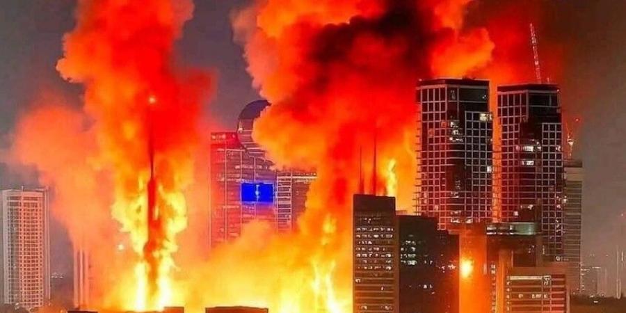 دمار
واسع
فى
تل
أبيب
بالمباني
والممتلكات - تكنو بلس
