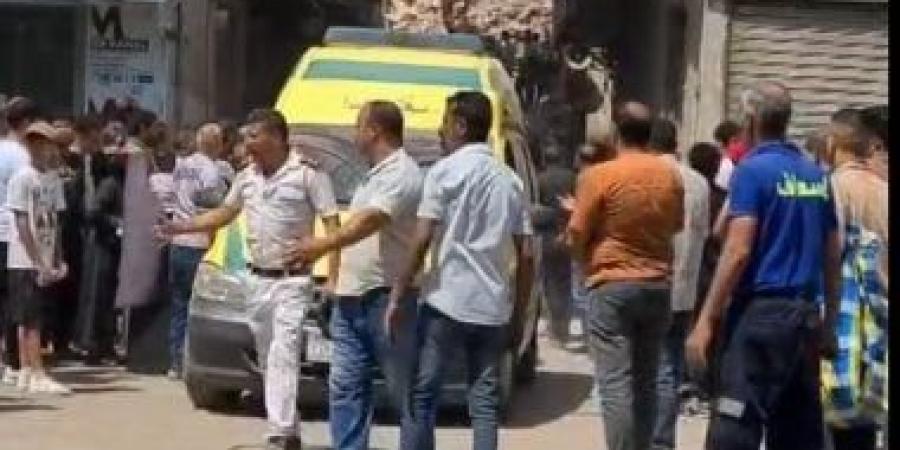 استكمال البحث عن 3 مفقودين بالمنزل المنهار فى السيدة زينب