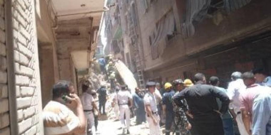 المعاينة: العقارات المنهارة بمنطقة حدائق القبة قديمة
